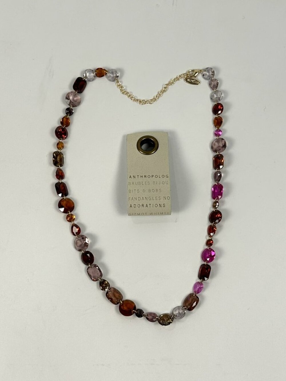 Anthropologie Beaded Medley Necklace NWT